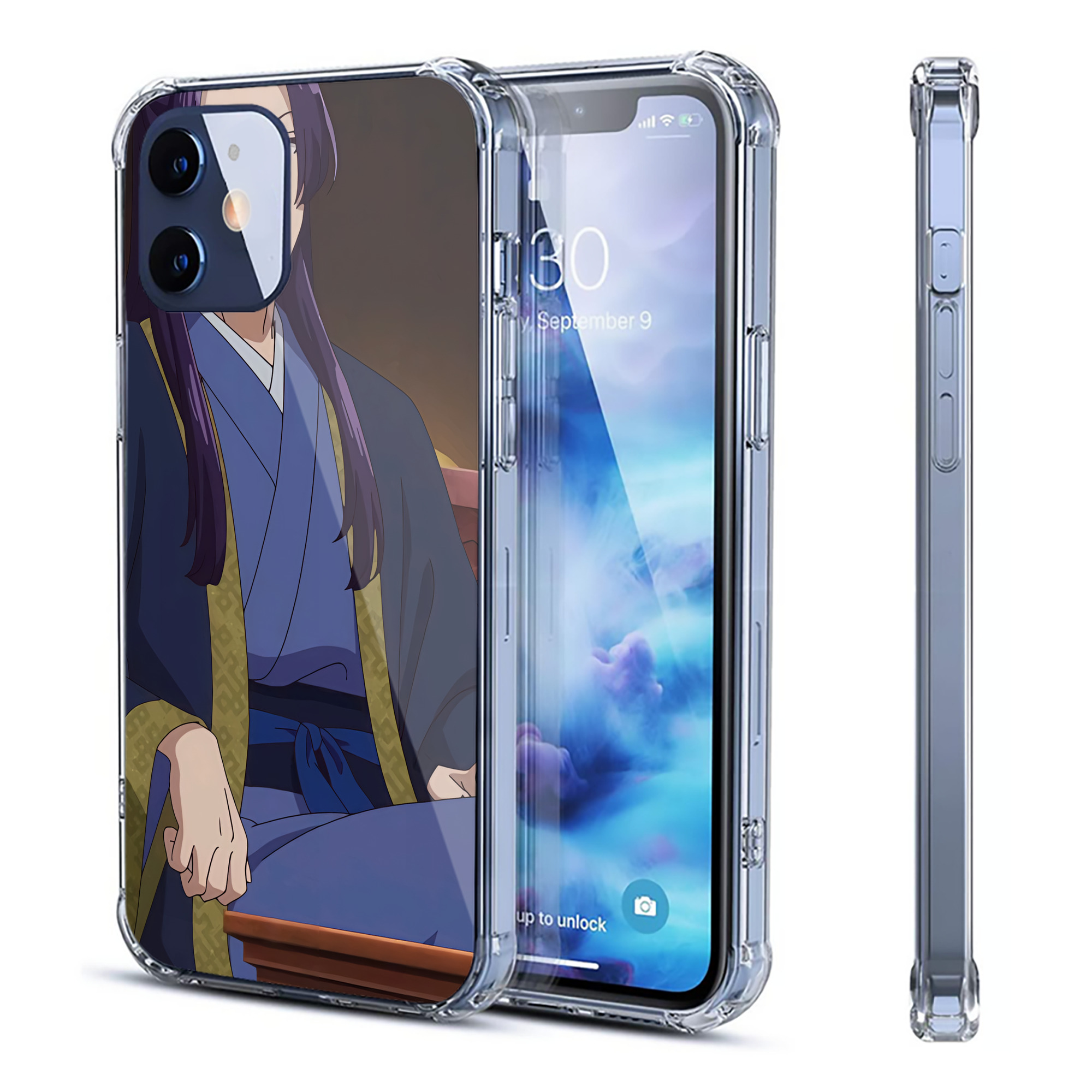 （画像用） 薬屋のひとりごと The Apothecary Diaries 【iPhone 12シリーズ対応】透明スマホケース（クリアソフトケース）